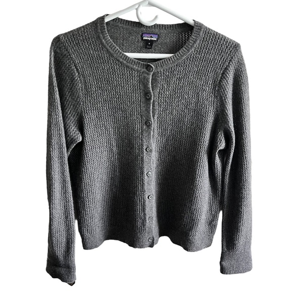 Patagonia SOLD ‼️ Wool & Cashmere Cardigan SZ M - Picture 2 of 9